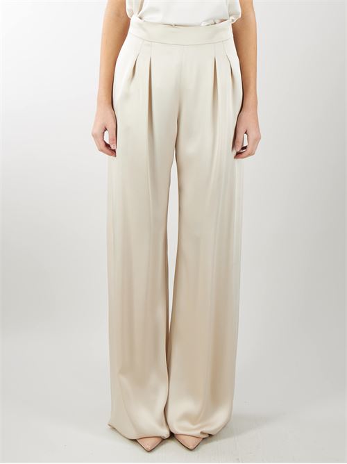 Fluid satin trousers Max Mara Studio MAX MARA STUDIO | Trousers | VERVE17